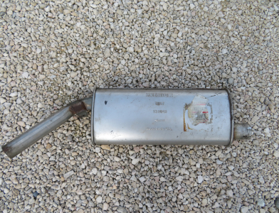 Triumph Spitfire MkIII 1300er Auspuff komplett (ab Krümmer)